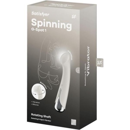 Вибратор для точки G с ротацией Satisfyer Spinning G-Spot 1 бежевый